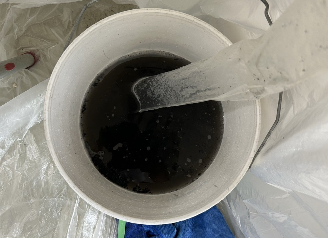 エアコン清掃時の汚水